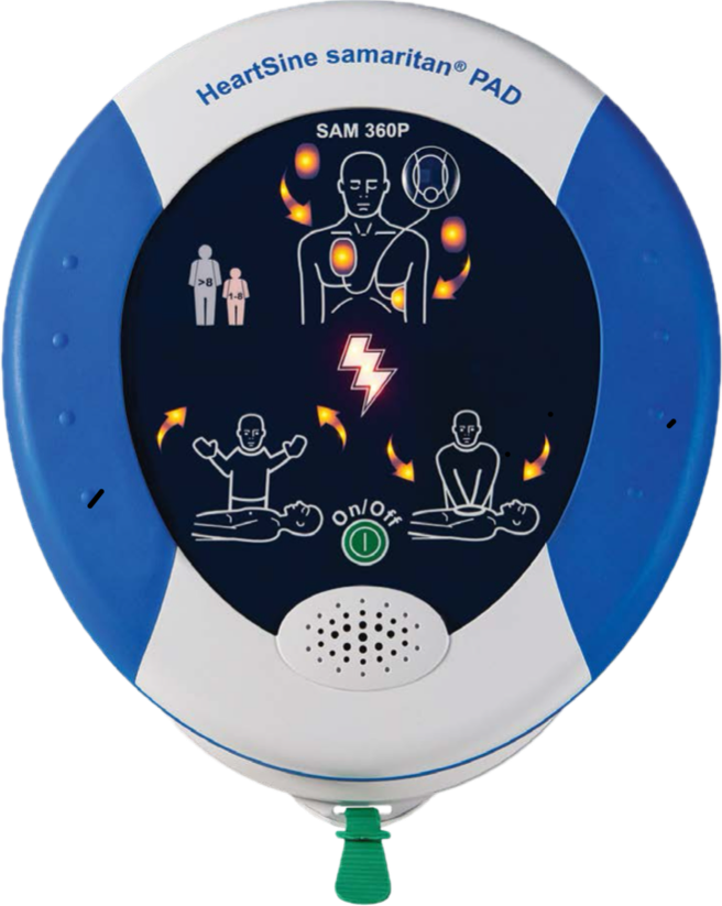 HeartSine Samaritan PAD (Public Access Defibrillator) 360P Fully Automatic AED