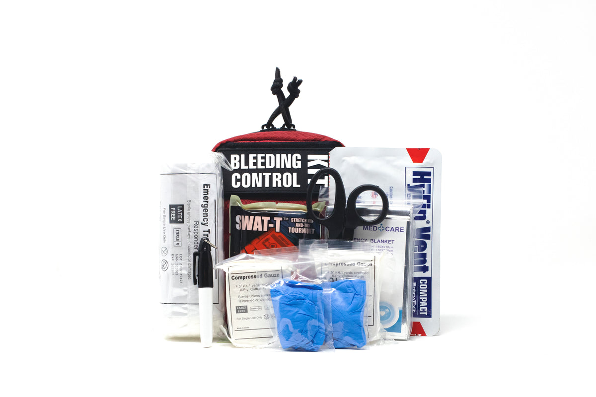 Bleeding Control Injector Bleeding Control Kit - Intermediate – The AED Store