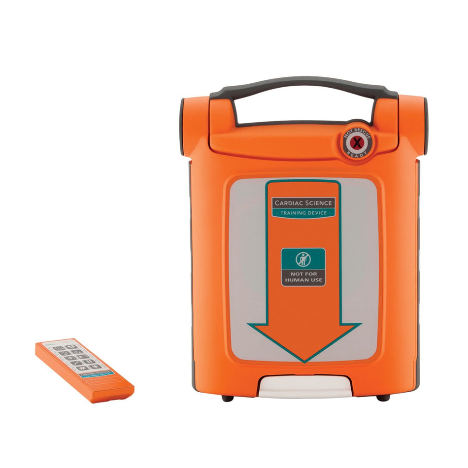 Cardiac Science Powerheart G5 Automated External Defibrillator AED Trainer with wireless remote control 