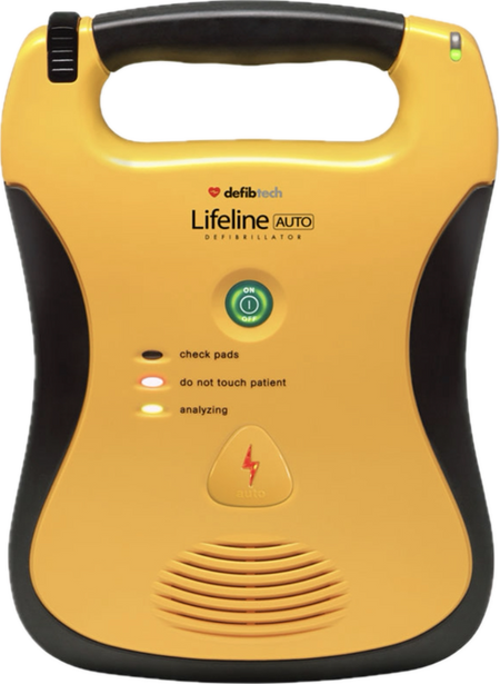Defibtech Lifeline AUTO Automated External Defibrillator AED Front