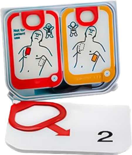 Physio-Control LIFEPAK CR2 AED Replacement Training Electrode Tray
