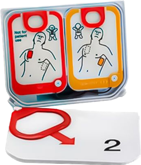 Physio-Control LIFEPAK CR2 AED Replacement Training Electrode Tray