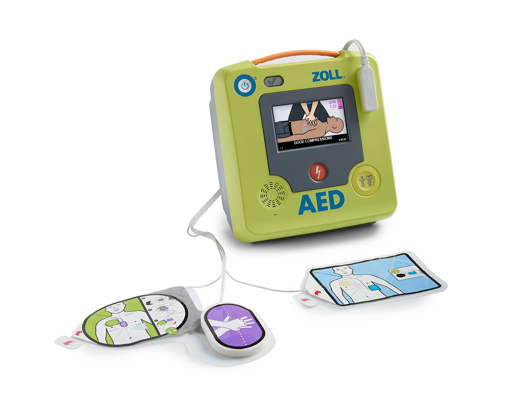 ZOLL AED 3 Defibrillator with CPR UNi-padz