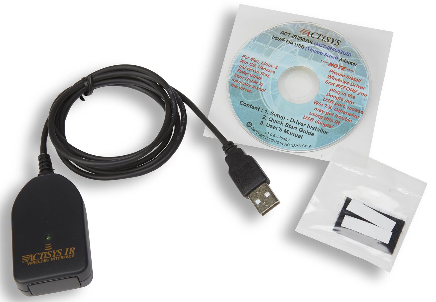 ZOLL AED Plus and AED Pro Automated External Defibrillator USB IrDA Adapter