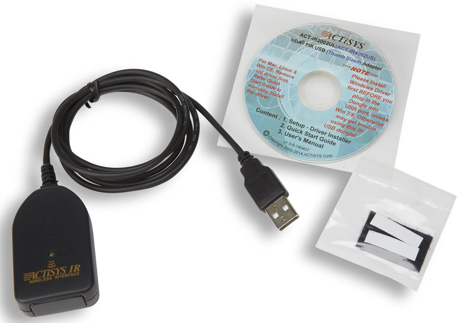 ZOLL AED Plus and AED Pro Automated External Defibrillator USB IrDA Adapter