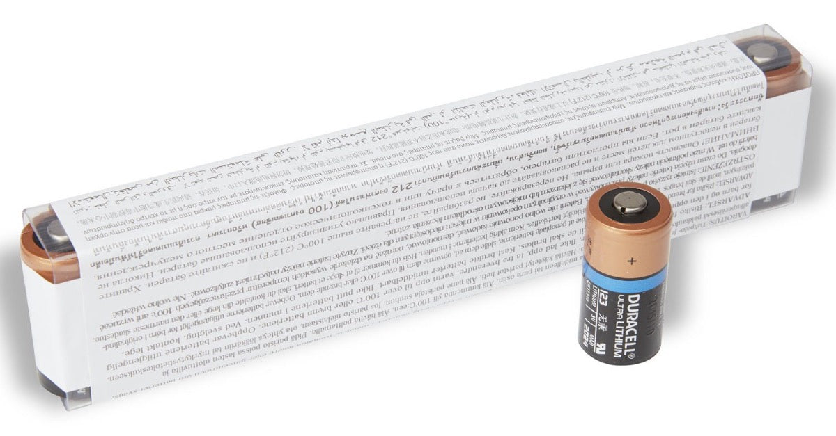 ZOLL AED Plus type 123 Lithium Batteries (Duracell)
