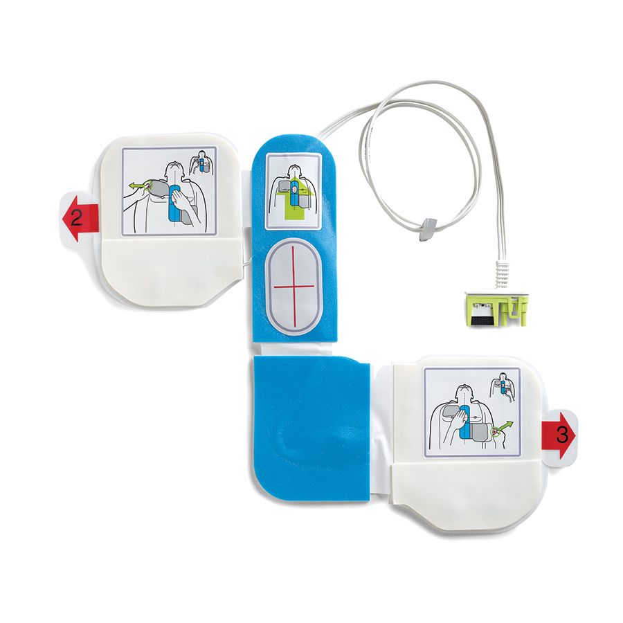 ZOLL CPR-D-Padz One-Piece Electrode Pads With Real CPR Help for Defibrillator or AED
