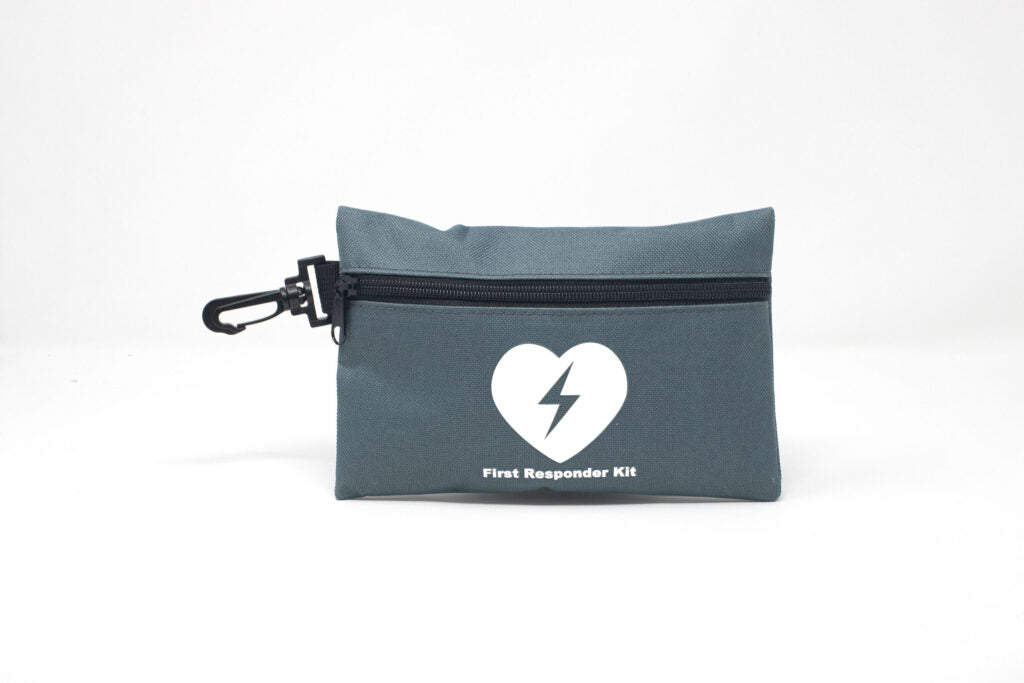 AED Responder Kit Grey Front